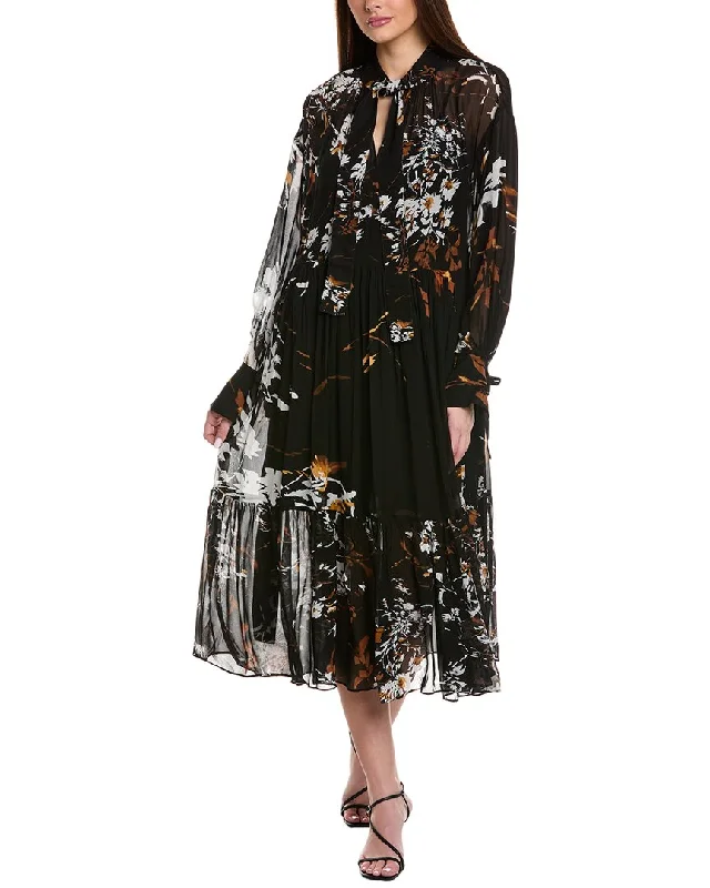 Women's Formal Apparel Bold Patterns Reiss Charlotte Floral Printed Dress