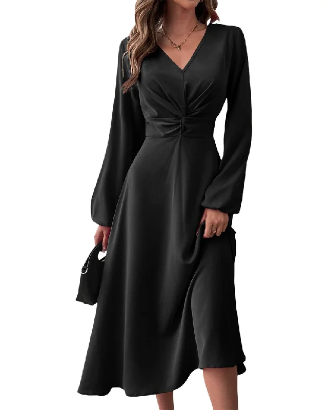 Women's High-Fashion Garments Last Chance Sale Nino Balcutti Midi Dress