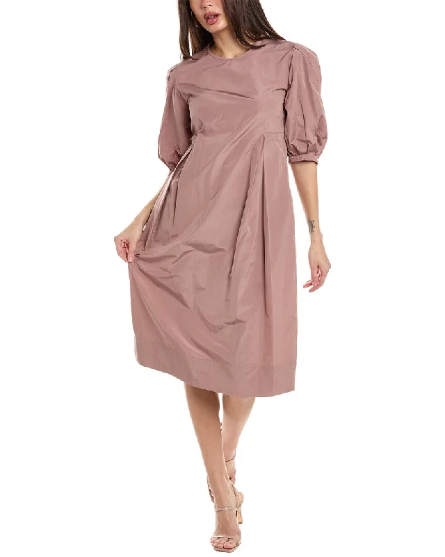 Women's High-Fashion Apparel Rustic Countryside Charm Look S Max Mara Liuti Midi Dress