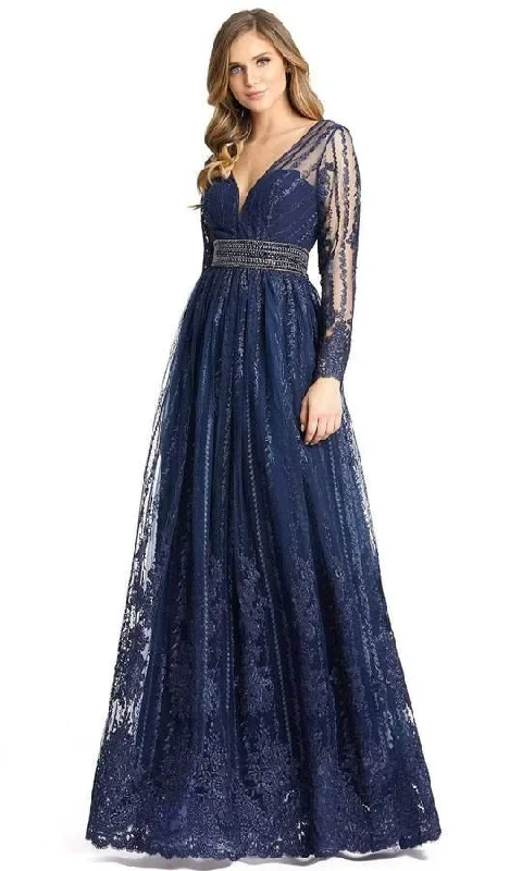 Women's Clothes And Garments Minimalist Office - Ready Style Mac Duggal 66591 Formal Long Sleeve Evening Dress