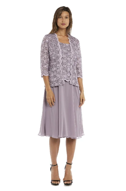 Women's Everyday Attire Lightweight Fabric R&M Richards 7479 Short Mother Of The Bride Dress Sale