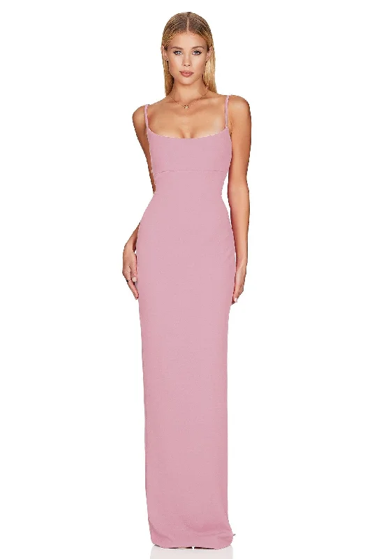 Women's Seasonal Garments Nordic Minimalist Home Look Nookie Bailey Maxi Dress - Antique Rose