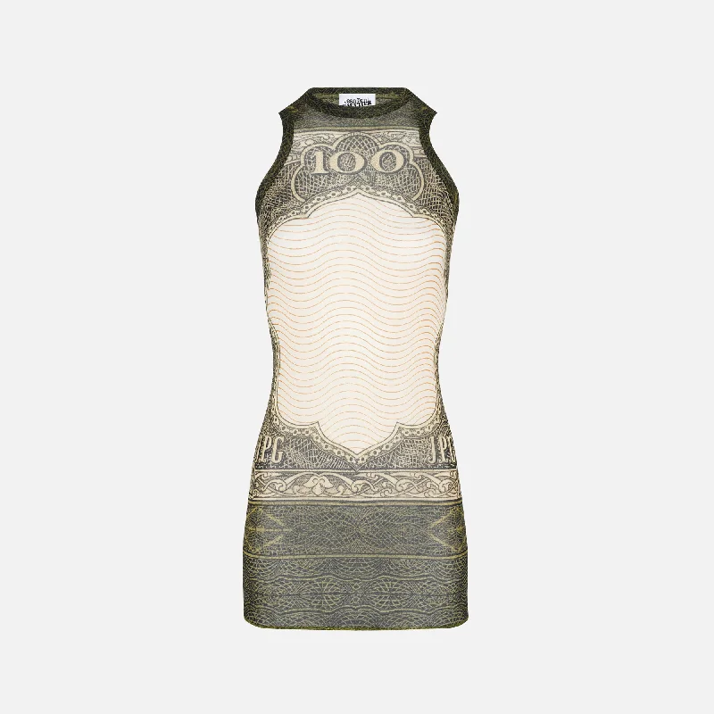 Timeless Women's Garments Great Prices on Feminine Styles Jean Paul Gaultier Mesh Sleeveless Dress - Cartouche