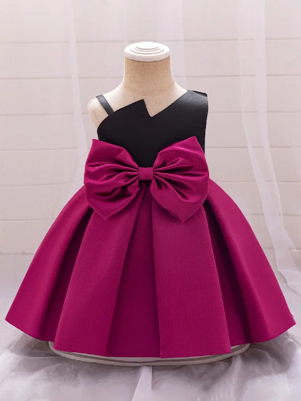 Women's Night-Out Outfit End - of - Month Blowout Ball Gown Asymmetrical Sleeveless Pleats Flower Girl Dresses